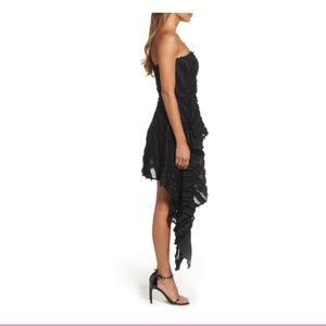 C/MEO Collective Dresses - Distinct Recollection Fringe Asymmetrical Dress C/MEO Collective Dresses - Distinct Recollection Fringe Asymmetrical Dress